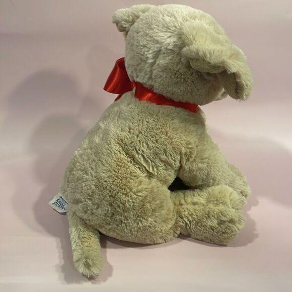 Princess Soft Toys Melissa & Doug Plush Dog Yellow Labrador Lab Puppy 11" Inch - Picture 4 of 9